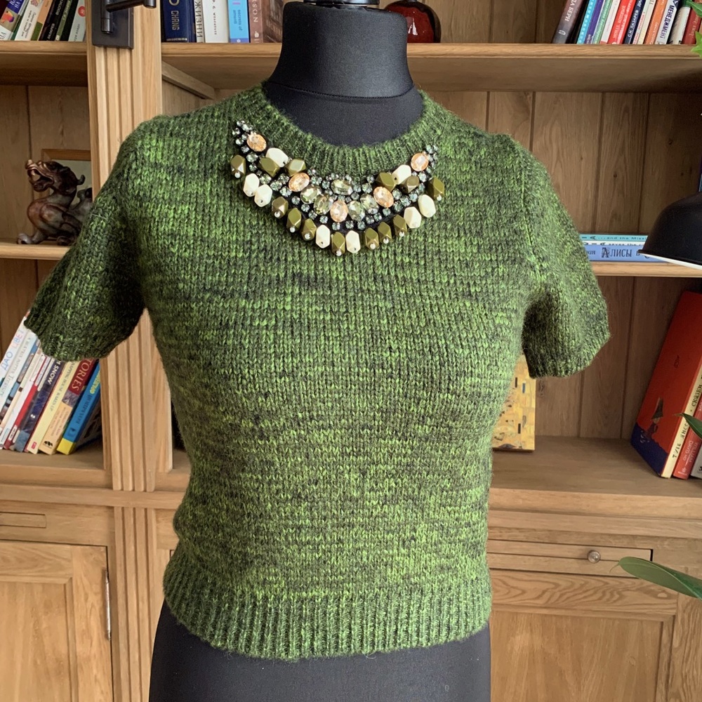 Stella McCartney Crop Sweater. Size M but FITS SMALLER